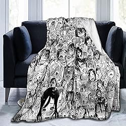 Anime Characters Super Soft Flannel Throw Blanket