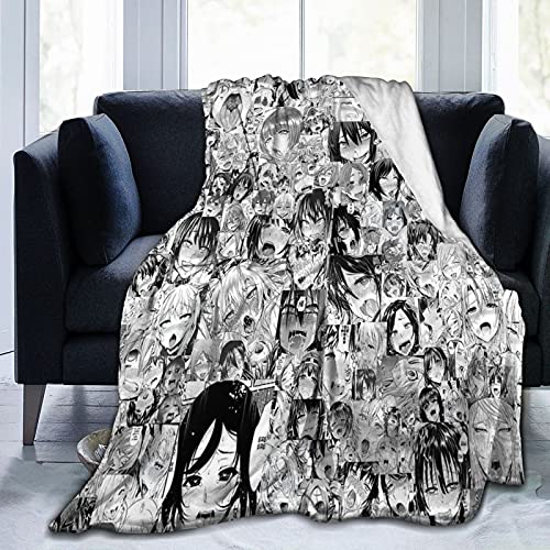 Anime Characters Super Soft Flannel Throw Blanket