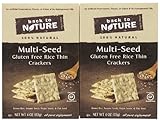 Back to Nature Gluten Free Rice Thins - Multi-Seed - 4 oz - 3 pk