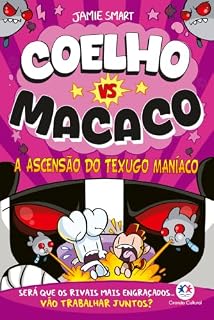 Livro Coelho vs Macaco - A ascensão do texugo maníaco (livro 5)
