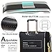 Coolife Luggage Carry On Luggage Underseat Luggage Suitcase Softside Wheeled Luggage Lightweight Rolling Travel Bag Underseater (Oxford Blue, 28-Inch)