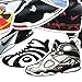 60 PCS Laptop Sticker Jordan AJ Sneakers Theme Stickers Waterproof Vinyl Scrapbook Stickers Car Motorcycle Bicycle Luggage Decal