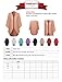 MBE Women's Flowy Sheer Loose Kimono Cardigan Blouse Top Solid & Print