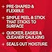 Myro/Magic American MC15 Vinyl Bath Seal Trim Adhesive Strip, White