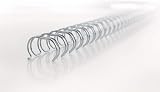 GBC WireBind Binding Wires 8 mm 70 Sheet Capacity A4 Black Pack of 100 RG810510 view 4