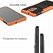 for Galaxy S10 Case: Samsung Galaxy S10 Case with HD Screen Protector - Military Grade Protective Cases with Ring for Samsung S10(Orange)