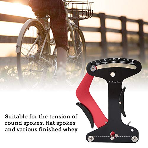 Bicycle Spoke Tension Meter Tool, Aluminum Alloy Bicycle Wheel Tool
