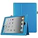 Fintie Folio Case for iPad 4th Generation (2012 Model), iPad 3rd Generation (2012 Model), iPad 2 (2011 Model) 9.7 inch Tablet - Smart Stand Protective Cover with Auto Sleep Wake, Blue