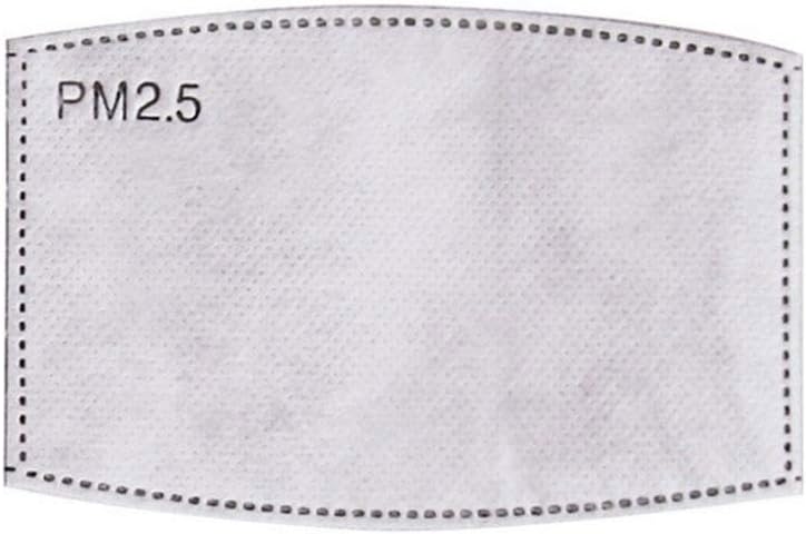 ANYIKE PM2.5 Anti Haze Mask Filter, Dustproof Active Carbon Filter for Women Men (10 pieces / 20 pieces)
