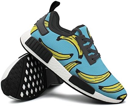CVOIREWKLL Going Bananas Lightweight Classic Stylish Print Skateboarding Shoes