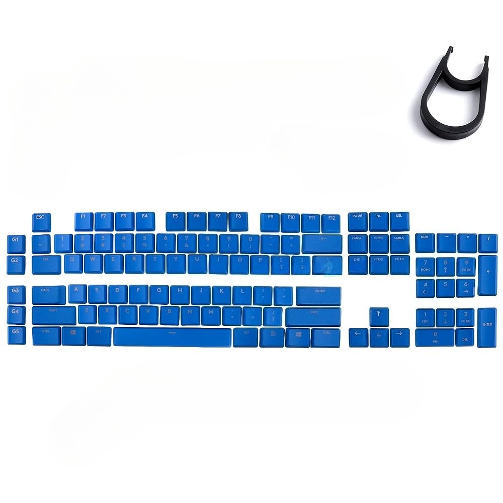 For Logitech G915G913G915TKLG815G913TKL Spare Mechanical Keyboard Keycaps (Sky blue 111 keys)
