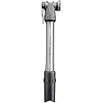 Topeak Pocket Rocket Master Blaster Bike Pump, Silver/Black, L x W x H ﻿22.2 x 4.2 x 2.5 cm / ﻿8.7” x 1.7” x 1.0”