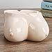 Max&Mix Ceramic Ashtray,Cute Sexy Breast Cigar Ashtray Ash Tray Portable Ashtray Cigarettes Cigar Decor Tray Holder for for Kitchen Home Art Decorative,Smoker,White