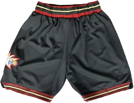 embroidered basketball shorts