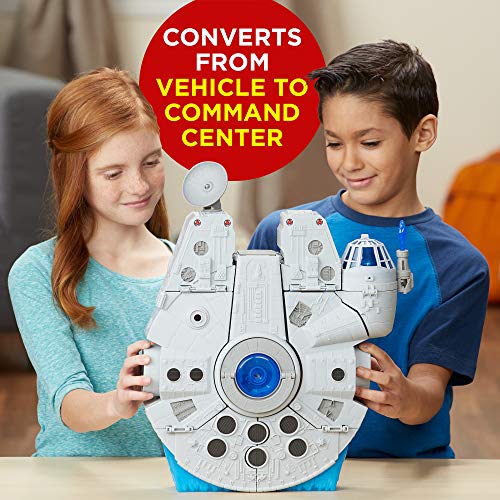 Star Wars Galactic Heroes 2In1 Millennium Falcon Vehicle Playset