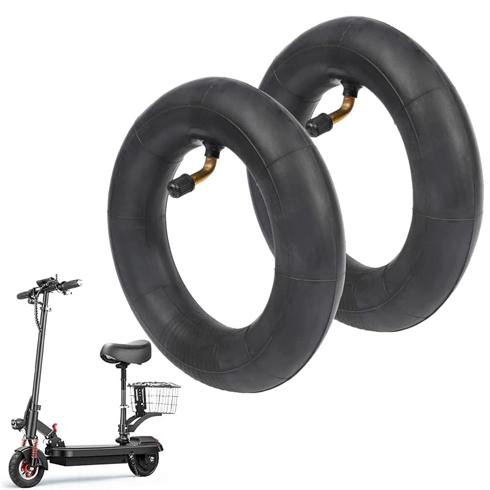 VOLOHAS 200 x 50 8 Inch Inner Tube for Electric Scooter for E100 E200 Schwinn Mongoose Bladeze Curved Mouth (2 Pieces)