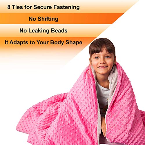 SuperSoft Kids Weighted Blanket 5 Pounds Weighted Blanket for Kids