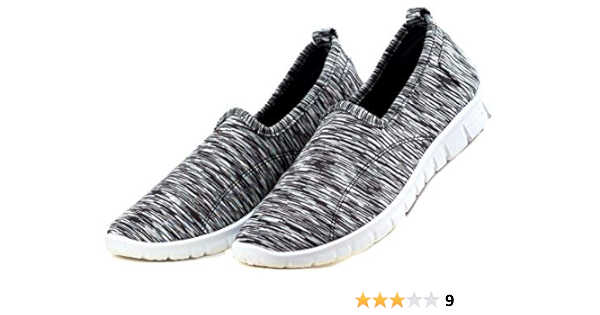 memory foam black sneakers