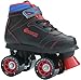 Chicago Boys Sidewalk Roller Skate - Black Youth Quad Skates