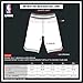 NBA Portland Trail Blazers Men's Mesh Basketball Shorts Woven Active Basic, Medium, Black