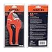 KSEIBI 141740 Ratcheting Plastic PVC Pipe Cutter 1-5/8-Inch Cut