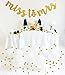 Moohome 4 Pack 3ft x 8ft White Foil Fringe Curtains Backdrop Door Window Curtain Party Decoration (4-Pack, Metallic Gold)