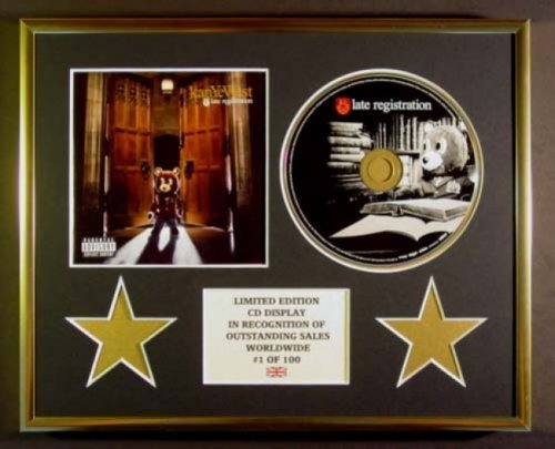 KANYE WEST/CD DISPLAY/LIMITED EDITION/LATE REGISTRATION