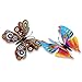 DaGou Mixed of 12PCS 3D Pink Butterfly Wall Stickers Decor Art Decorations¡­ (Chinese Style)