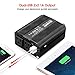 SUAOKI 300W Power Inverter DC 12V to 110V AC Car Converter with 4.2A Dual USB Car Adapter and 2 AC Outlets