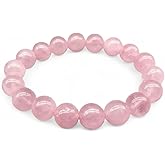 10mm Rose Quartz Gemstone Bracelet – Love • Healing • Harmony