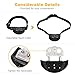 Pet Elite No Bark Dog Collar, Anti Bark Collar - Humane, Shock Free Pet Safe Training Control - 7 Sensitivity Adjustable Levels for Medium Large or Small Dogs 15-120 Pound Dogs (Battery Included)