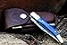 DKC Knives (102 6/18) DKC-62-BL Blue Prince Laguiole Damascus Steel Folding Pocket Knife 4
