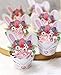 Cute Animal Easter Bunny Cupcake Wrappers and Toppers by Funky Fledgling- 24 Sets (Woodland Bunny)