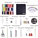 Sewing Kit with XXL Size PU Case and Over 100 Accessories,30 XL PVC Thread Spools, Advanced Version Sewing Supplies for Adults,Kids,Travel,Camping,Home,by Nestron