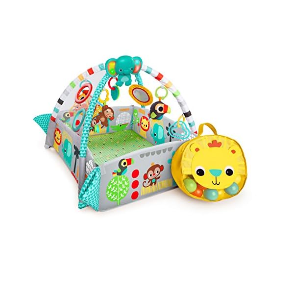 Bright-Starts-5-in-1-Your-Way-Ball-Play-Mat-Activity-Gym-with-35-Balls-12-Toys-and-20-Minutes-of-Lights-and-Music-green Bright Starts 5-in-1 Your Way Ball Play, Mat & Activity Gym with 35 Balls, 12 Toys and 20 Minutes of Lights and Music…