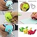 12 PCS Pencil Grip, Children Pencil Holder,Ergonomic Training Children Pencil Grip for Handwriting, Silicon Pen Pencil Writing Aid Grip,Posture Correction Training Tools-3 Styles