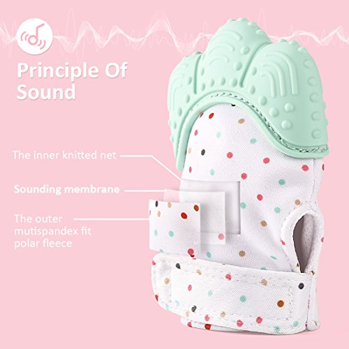 image for LAIMALA® LAIMALA Soothing Teething Mitten Baby Pacifier Novelty Toddl