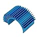 Hobbypower Aluminum 540 550 Motor Heat Sink Heatsink for Tamiya HSP Car Truck Blue