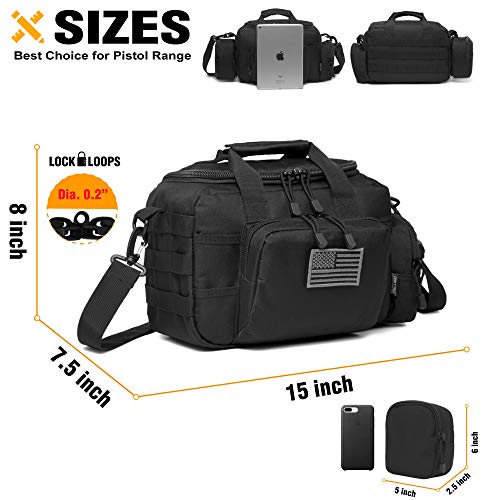 DBTAC DO MORE & BE MORE Gun Case Bag Small Tactical 2Pistol Bag