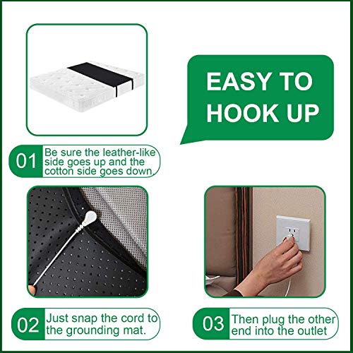 Grounding Mat Grounding Sheets for Earth Therapy Sheet Improve Sleep