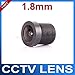 Leegoal 1.8mm 170 Degree Wide Angle CCTV Lens 1/4