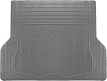 OxGord WeatherShield HD Rubber Trunk Cargo Liner Floor Mat, Trim-to-Fit for Car, SUV, Van Trucks Gray