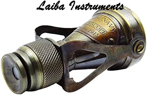 MARITIME VINTAGE GIFT FOLDABLE BINOCULARS TELESCOPE ANTIQUE BRASS BINOCULAR
