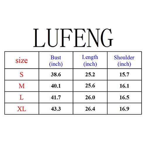 LUFENG Women's Casual V Neck T-shirt Short Sleeve High Low Tunic Loose Blouse Tops with Pocket