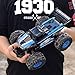 Gizmovine RC Car Toys, Remote Control Monster Truck with 2.4GHz Radio Controlled Vehice Off Road Remote Control Car for Kids and Adults 1/18 Scale (Blue)