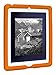 Bobj Rugged Case for iPad 4 , iPad 3 , iPad 2 (not for iPad Air) - BobjGear Custom Fit - Patented Venting - Sound Amplification - BobjBounces Kid Friendly Outrageous Orange