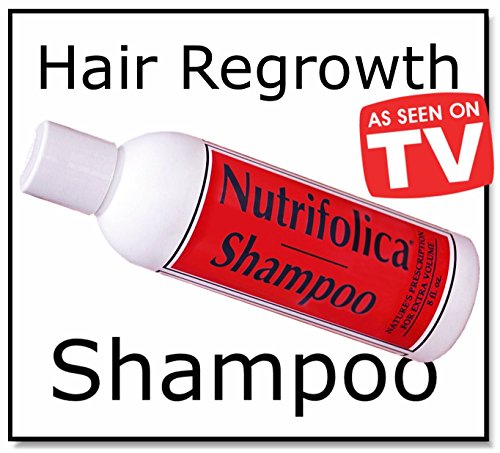 NUTRIFOLICA HAIR GROWTH TREATMENT SHAMPOO STOP LOSS & no minoxidil side effects