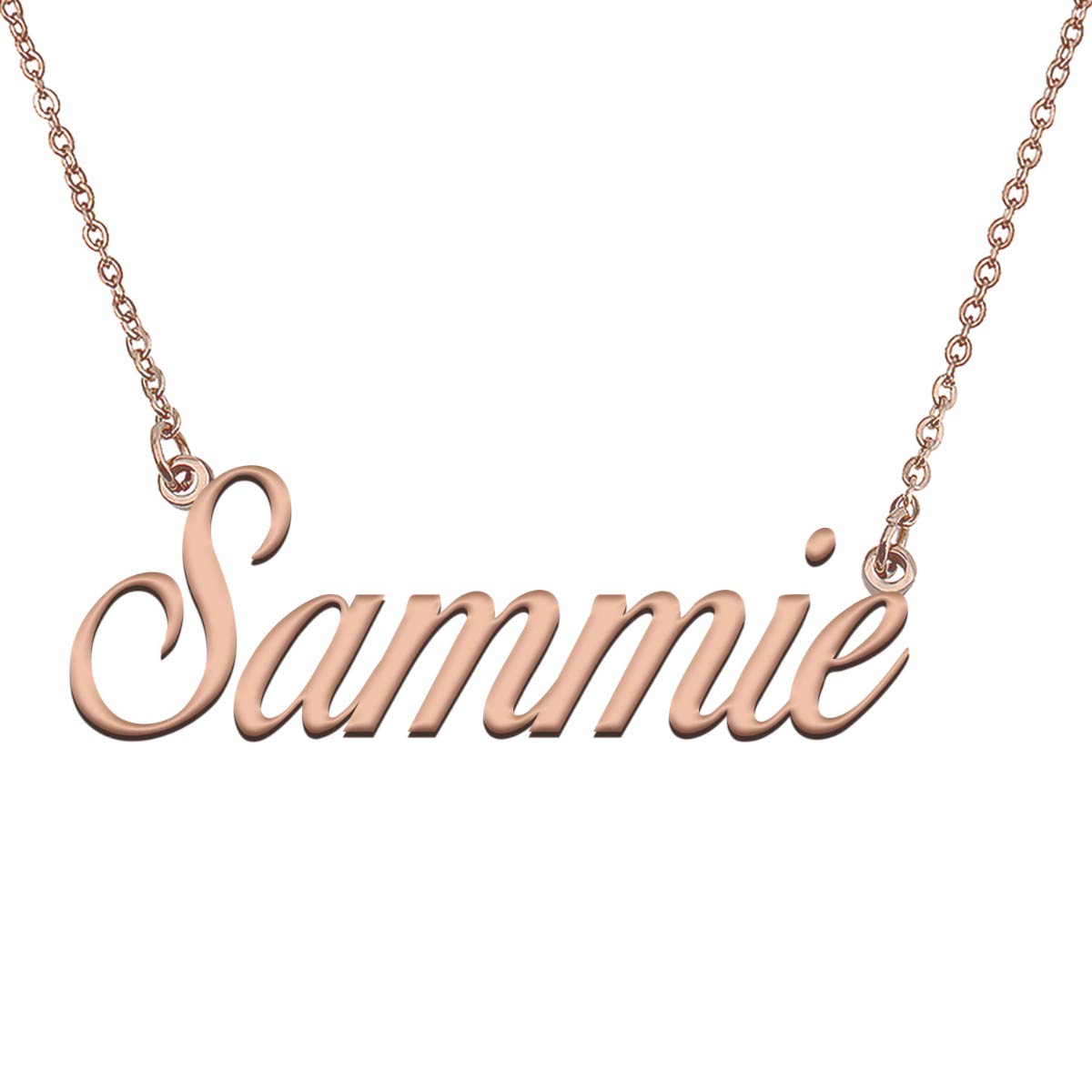 GR35Z9 Customized Unique Nameplate Jewelry My Name