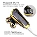 Wet Dry Men's Shaver Bald Head Shaver,2 in 1 Professional Cordless Electric Waterproof Rotary Shaver Bald Head Shaver for Man with 5 floating head,fast USB Recharge Trimmer for Travel Or Home