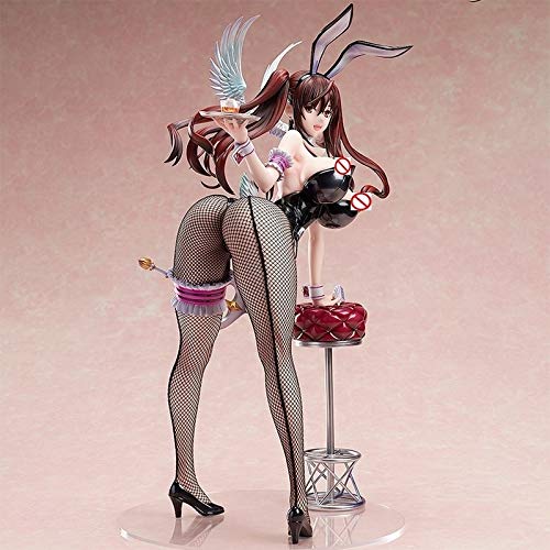 Skwingt 1/4 Scale Native Raita: Erika Kuramoto Action PVC Figure, Anime Bunny Girl Handmade Model/Ch